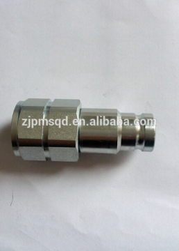 flat face hydraulic quick coupling quick coupler male carbon steel