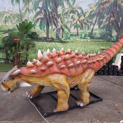 Realistic Animatronic Ankylosaurus Custom Life Size Dinosaur