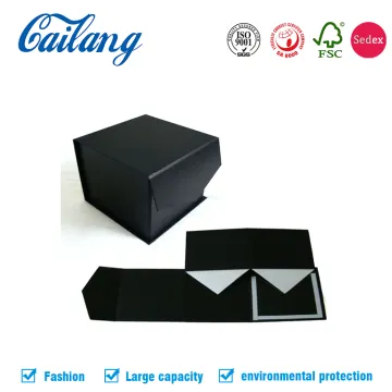 Collapsible Rigid Box With 2 Doors Opened
