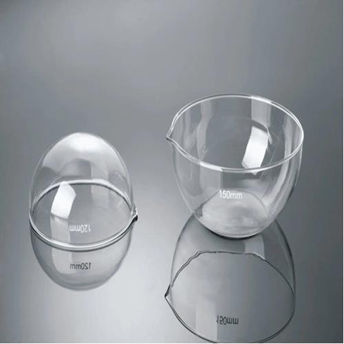 Round Bottom High Glass Evaporating Dishes 60ml