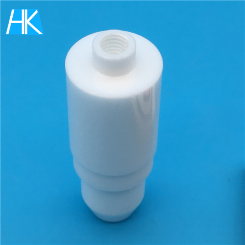 pump threaded zirconia ceramic machining shaft plunger