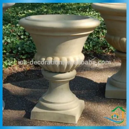 Imitation stone granite vase