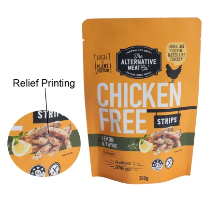 Plastic Food Chicken Packaging Bag