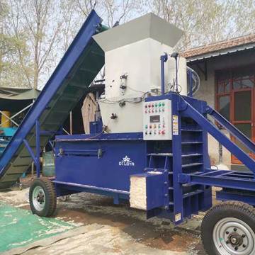 Corncob Press Baling Machine