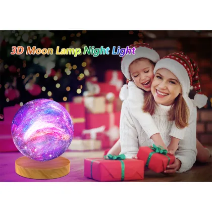 3D Printing LED Moon Night Light