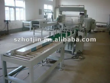 Floor packing machine