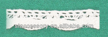 pure cotton lace,wedding dresses 100% organic cotton lace,scallop cotton lace