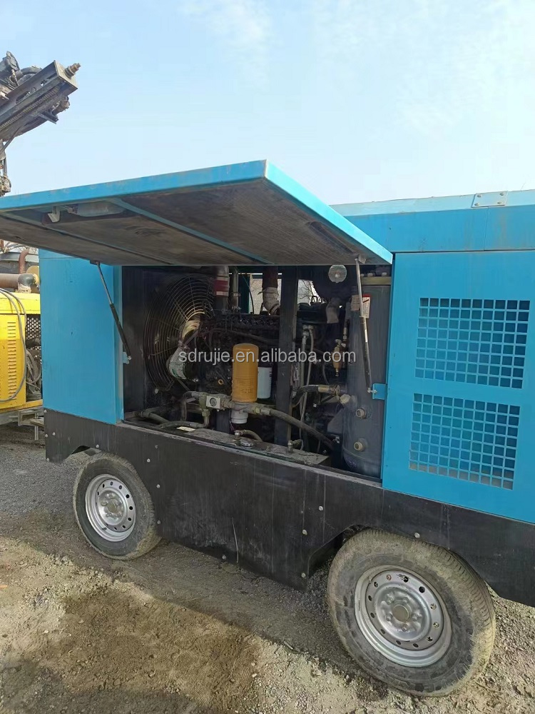 Pneumatic Mining Drill Rigs With Air Compressor For Deep Hole Drilling ...