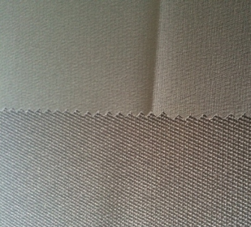 Twill Polyester vier Wege Stretchstoff 322GSM
