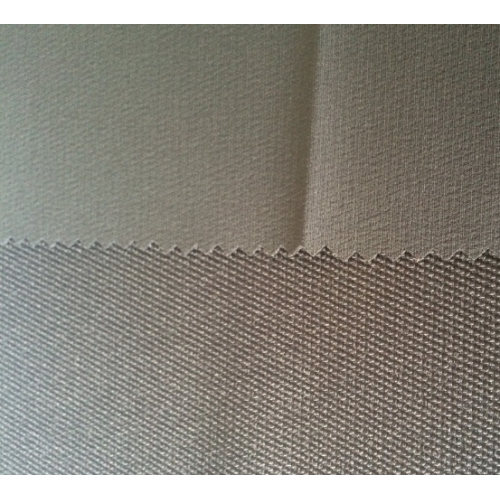 Twill Polyester Four Way Stretch Fabric 322GSM