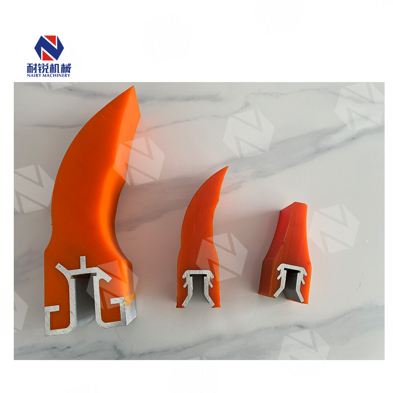 High Wear Resistant Mining PU Belt Cleaner Scraper Blade