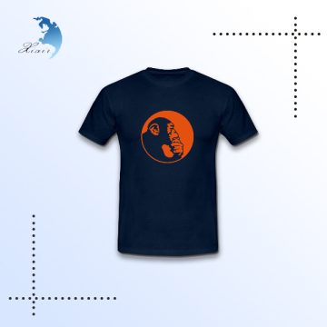China supplier custom printing 100% cotton el t-shirt