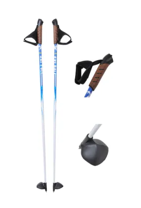 Alum/Carbon Fiber Alpine Ski Poles, Touring Ski Poles, Nordic Walking Poles, and Trekking Poles