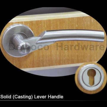 Stainless Steel Solid Casting Lever Door Handle