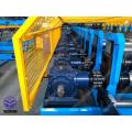 Glazed Roof Sheet Roll Forming Machine With Gearbox