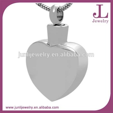 Heart Urn Necklace Keepsake Memorial Cremation Jewelry with Personalized Engraving