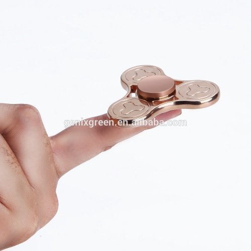 2017 best selling zinc alloy finger spinner hand spinner toy fidget spinner from genixgreen