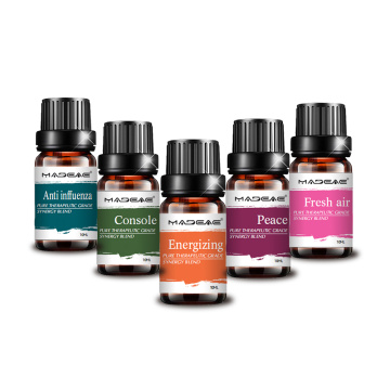 Natural Pure Synergy Fresh Blends Essential Oils Set