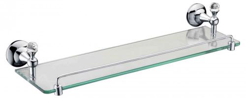 Cristal Halter mit Reling Glasablage für Badezimmer