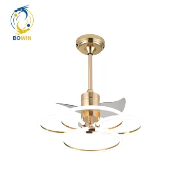 Modern LED Ceiling Fan Light Chandelier - CE ROHS Compliant