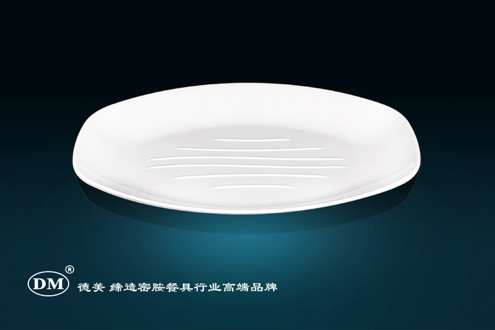 6 Inch Melamine Oval Plate