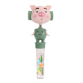 Wiggle and giggle pig toy without candy