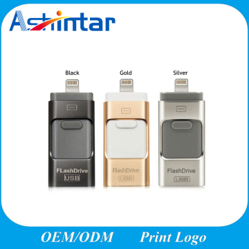Plastic Phone USB Flash Drive For iPhone Ios and Android USB Stick
