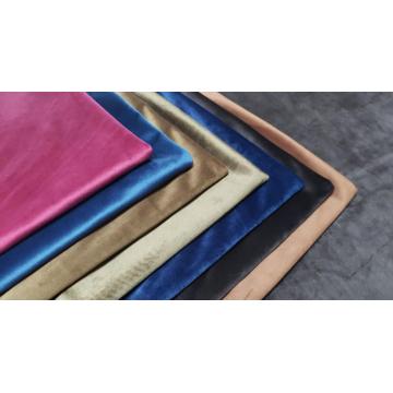 Muebles de tela de terciopelo de color sólido