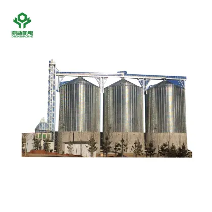 Hot sale food grain rice husk storage silos
