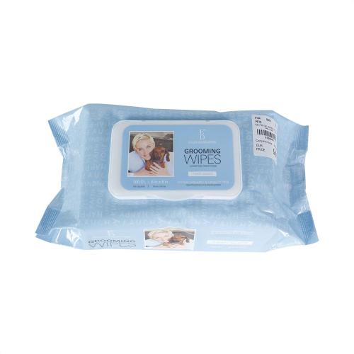 Cuidados com a pele do animal de estimação Unscented Pet Grooming Wipes