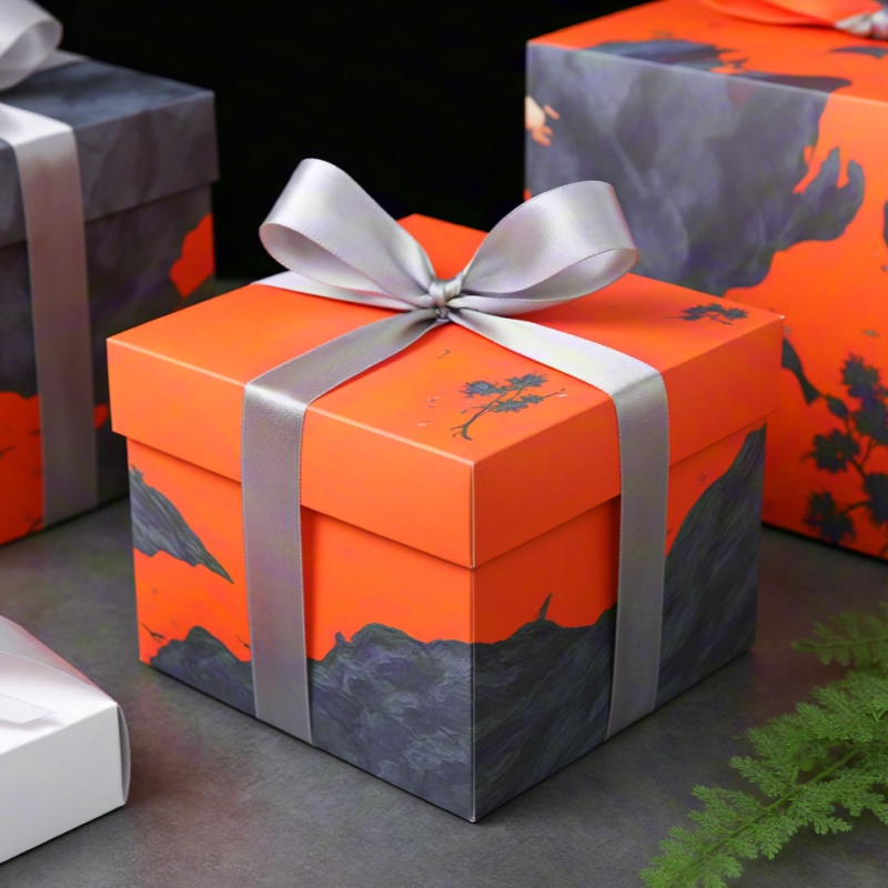 Macaroon Cake Packaging Box
