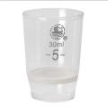 Laboratório boro3.3 vidro filteb cadinho 30ml-porosidade 3