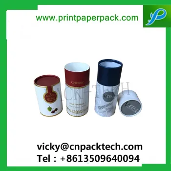 Custom Sealed Paper Tube Tea Packaging Paper Box Food Packaging Box Cannister Package