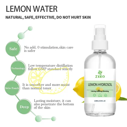 100% Pure Organic Lemon Hydrosol
