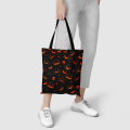 Halloween Nightfall Spooky Serenade Canvas Tote Bag