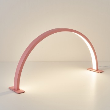 Factory OEM/ODM New LED Half Moon Nail Table Lamp with EU/AU Plug