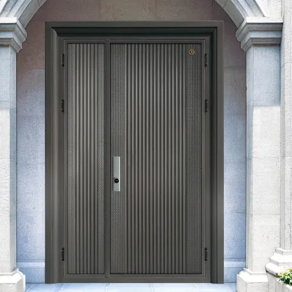 Hot Main Gate Door Grill Design: Mother and Son Door