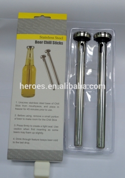 Food Grade 304 SS Fast beer chiller stick stainless steel