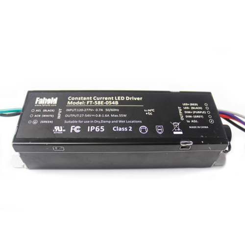 55W Constant Current 1600mA Led Driver