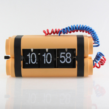 Lebendiger Zeitboom-Modus Flip Clock