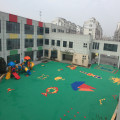 Superfície de playground segura para escolas