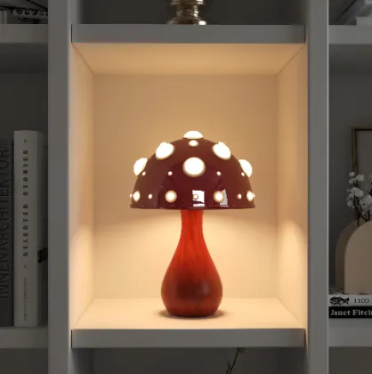 Matsutake Modern Indoor Bedside Decorative Table Lamp