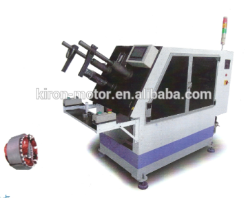 Tubular motor stator winding machine