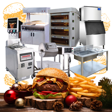 Commercial Burger KFC Mcdonalds Equipment Fast Food Restaurant Kitchen Equipment Supplier China