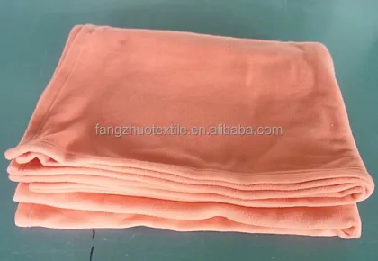 shaoxing fangzhuo factory directly cheap plain style polar fleece blanket