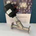 Ss304 Ss316 Sanitary Pneumatic Tri-clamp Angle Seat Valve