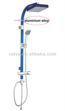Aluminum shower set of bathroom accessories high quality aluminium shower sets