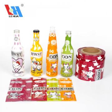 Label lengan mengecut tersuai untuk botol kaca wain