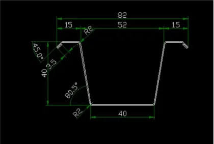 Omega Furring Channel Rolling Machine