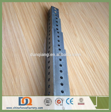 Trade Assurance 50.8mm*50.8mm*2mm Customizable Outdoor Street Signs Post